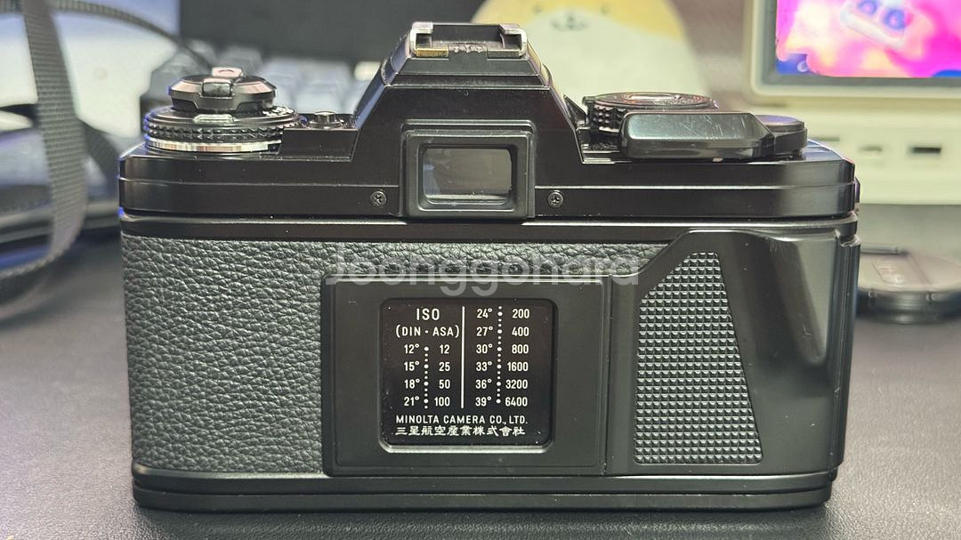 민트급)미놀타 X-700 필름 카메라 + f1.4, 가죽케이스, 스트랩--5