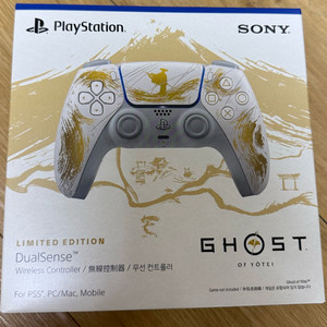 PS5 고스트 오브 요테이 골드 한정판 듀얼센스