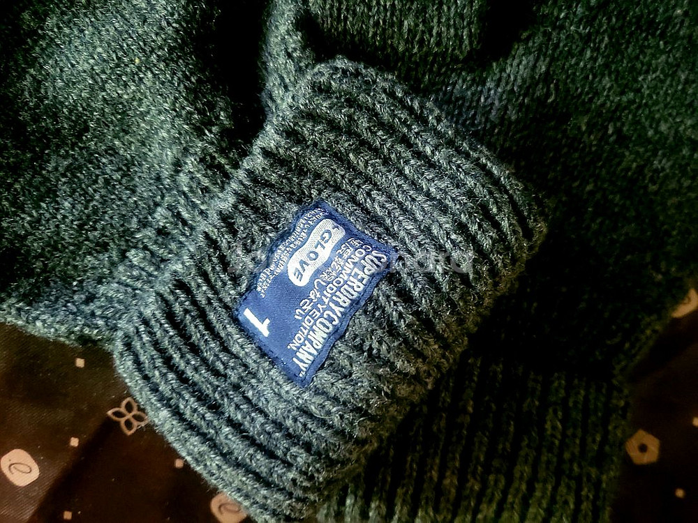 [미착용 새상품] SUPERDRY 슈퍼드라이 울 장갑--2