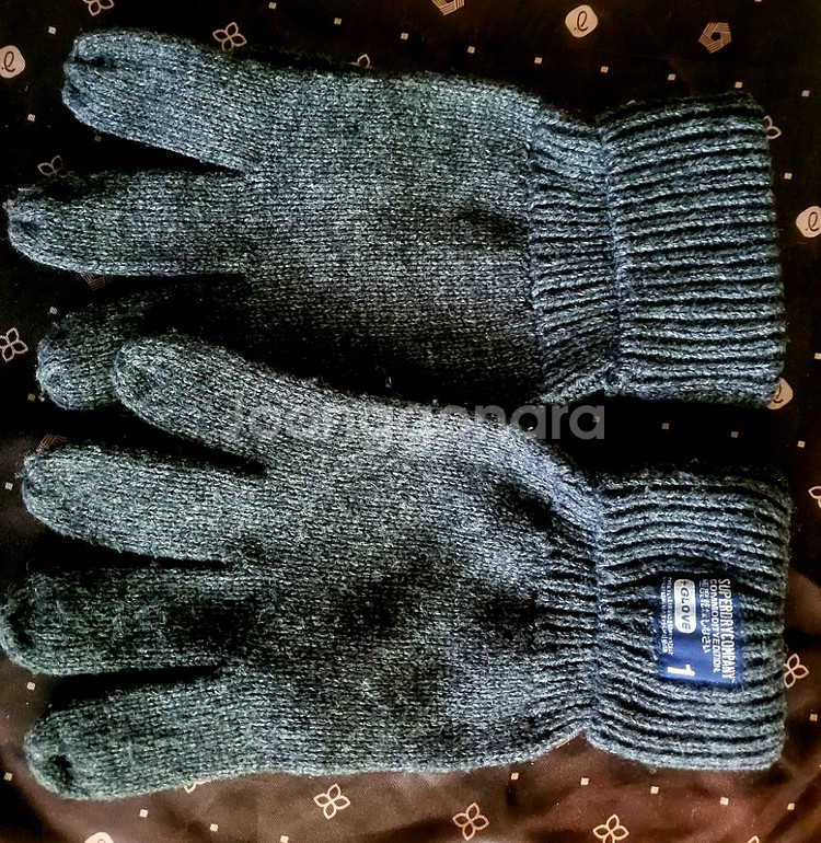 [미착용 새상품] SUPERDRY 슈퍼드라이 울 장갑--3