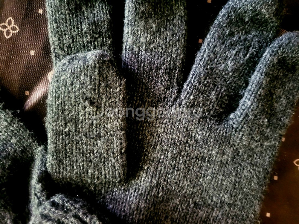 [미착용 새상품] SUPERDRY 슈퍼드라이 울 장갑--4