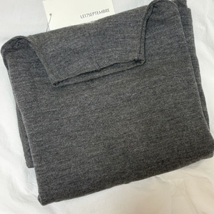 le17septembre 웨이스트 랩 울 니트 탑 르917 knit