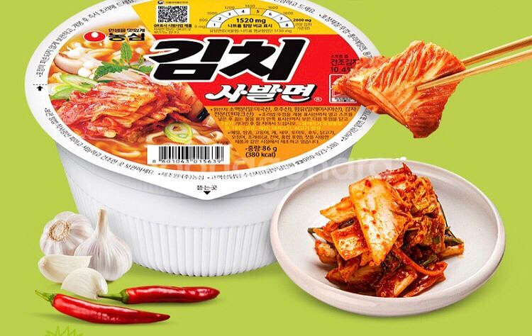 농심 김치사발면 18개--2