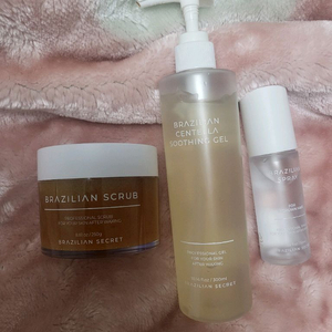 브라질리언 왁싱 스크럽, 미스트, 젤 관리세트