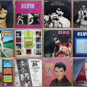 ELVIS LP판 11장 엘비스 프레슬리 엘피 모음 <청음과 장식에 굿! >