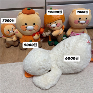 춘식이 인형 제주춘식이 감귤춘식 고고싱춘식 아기장난감 이미지