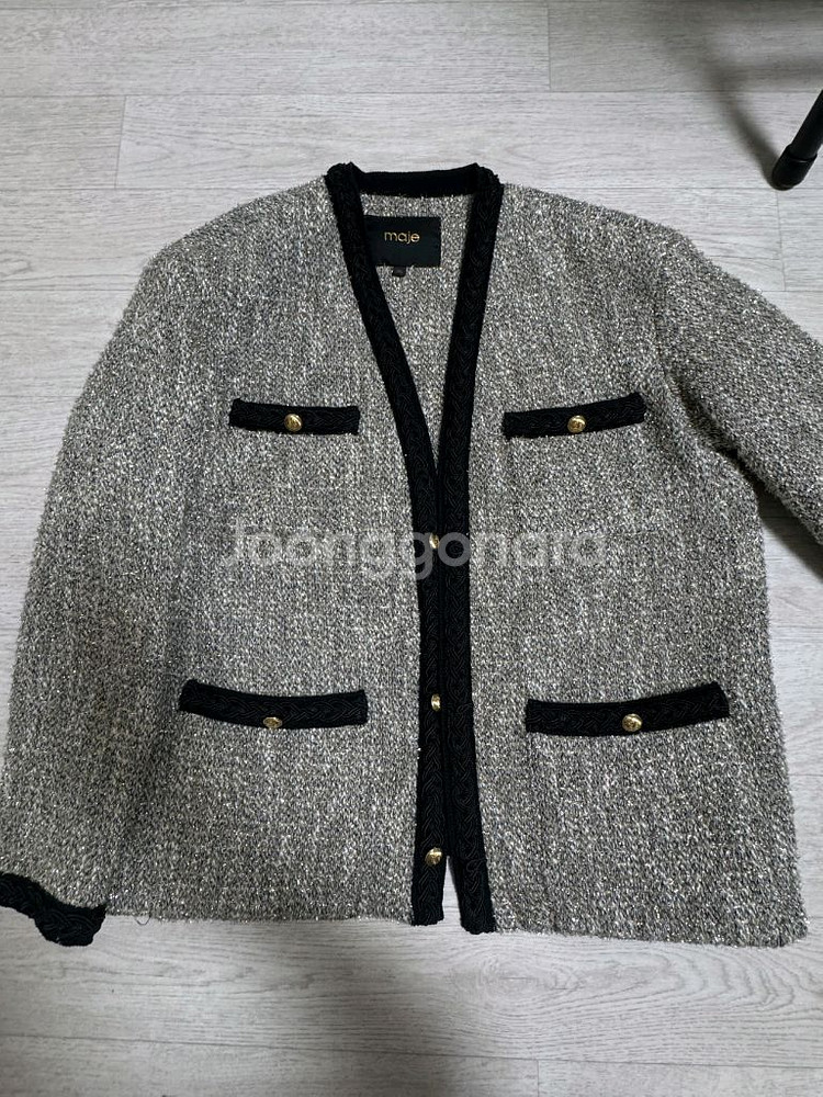 마쥬 maje 금사 트위드 자켓--0
