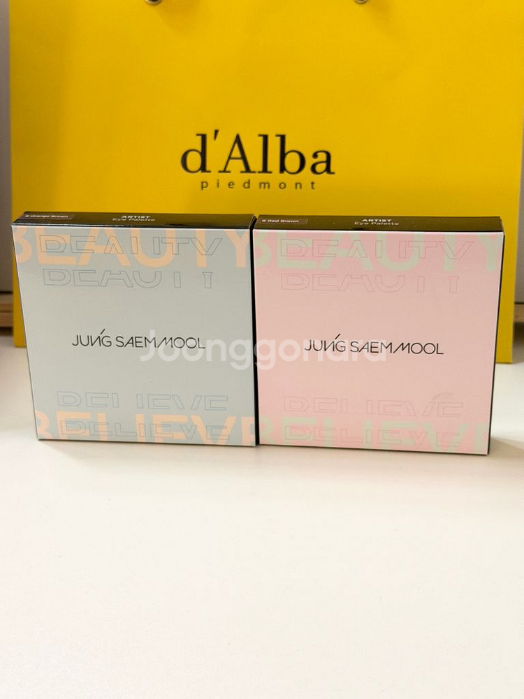 (새상품/미개봉) 정샘물 아티스트 아이 팔레트 2종--4