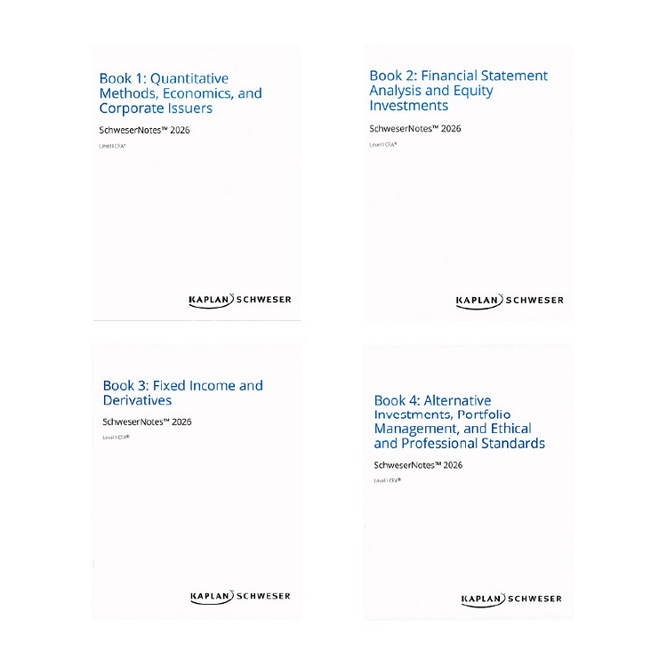(최신) 2026 CFA 슈웨이저 레벨1 level 1 pdf--0