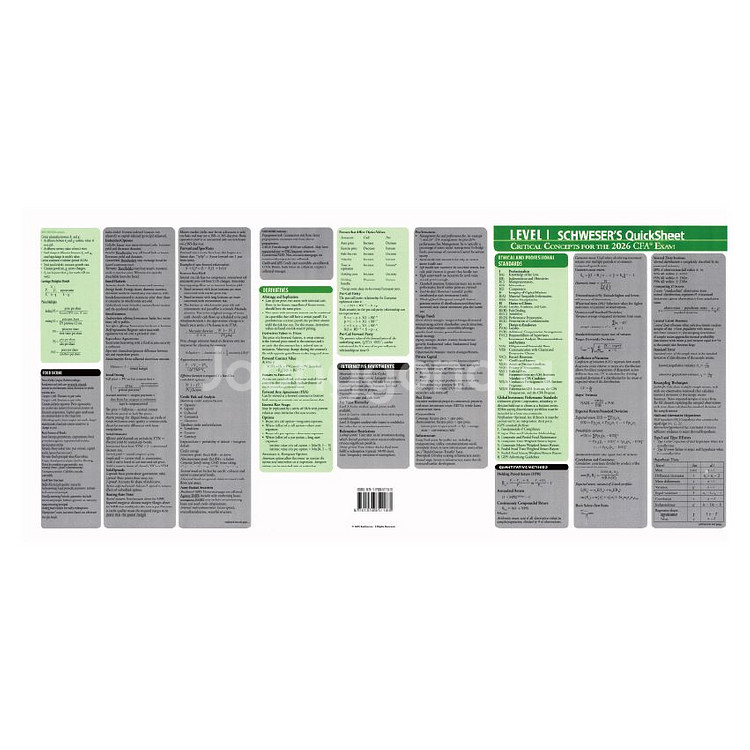 (최신) 2026 CFA 슈웨이저 레벨1 level 1 pdf--2