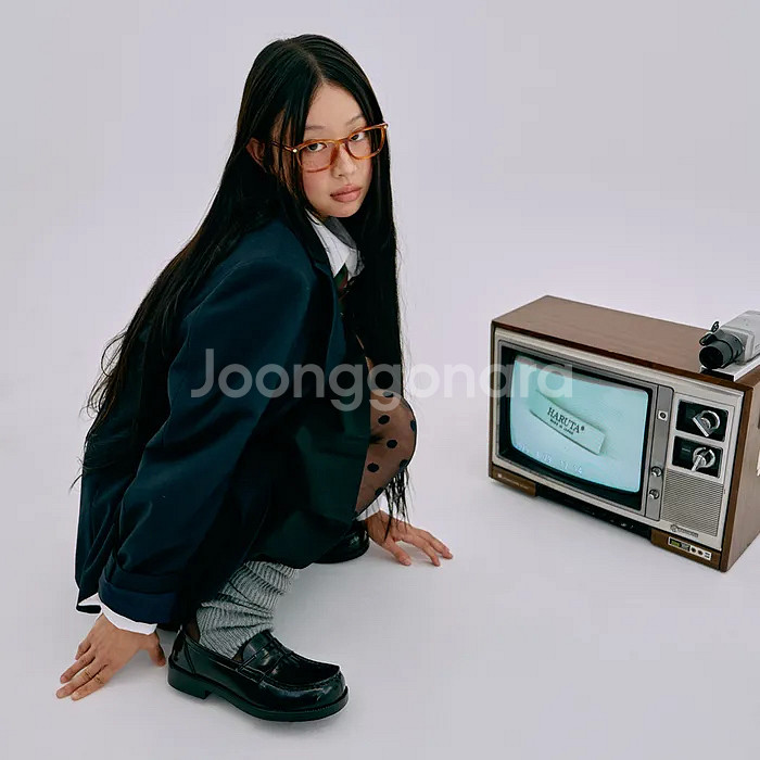 HARUTA 하루타 스퀘어토 페니 로퍼--0