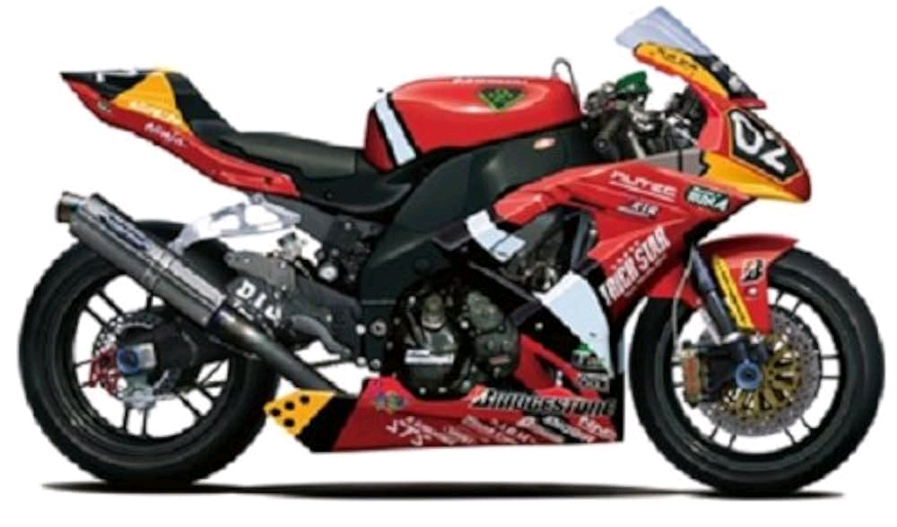 가와사키 닌자400 에반게리온 2호기 카울세트--3