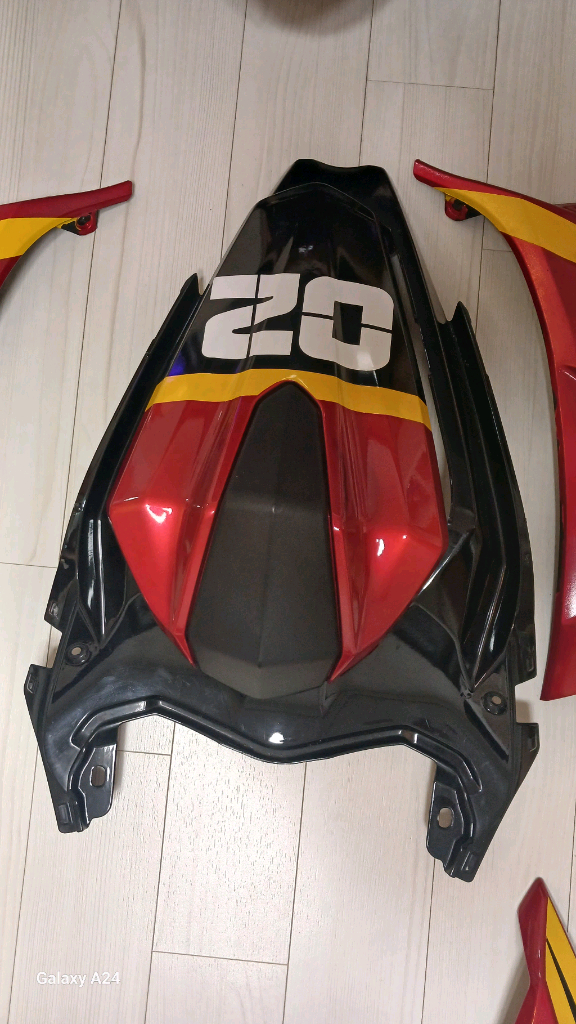 가와사키 닌자400 에반게리온 2호기 카울세트--7