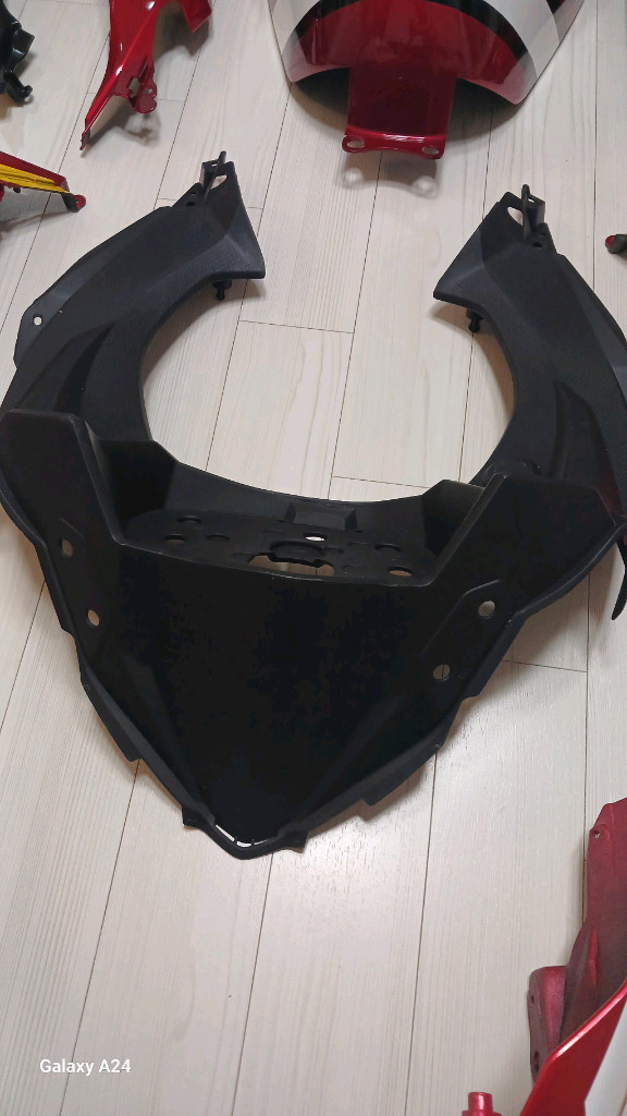 가와사키 닌자400 에반게리온 2호기 카울세트--9