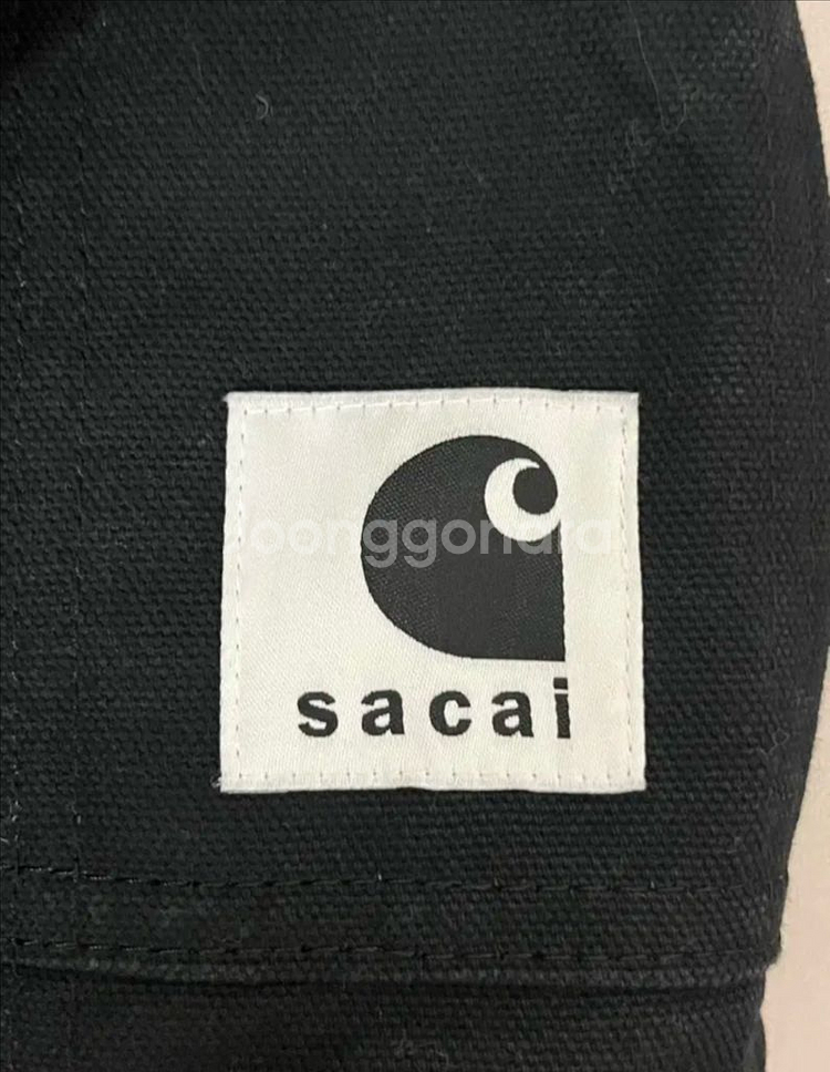 사카이 칼하트 콜라보 스커트--3