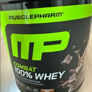 [미개봉 제품] 머슬팜 컴뱃 웨이 100% 프로틴 2.2KG 단백질 보충제 초콜렛 밀크 맛