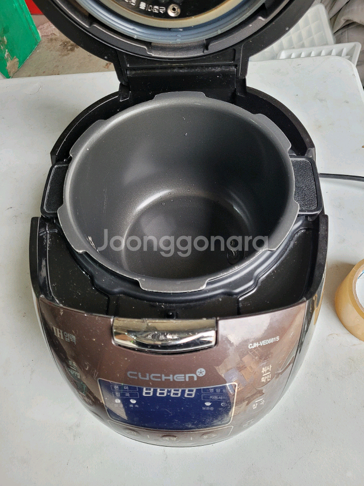 쿠첸 IH압력밥솥 6인용 전기밥솥 압력밥솥 CJH-VE--2