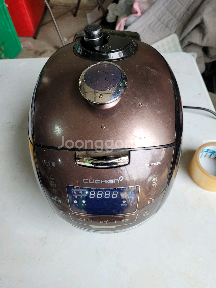 쿠첸 IH압력밥솥 6인용 전기밥솥 압력밥솥 CJH-VE--0