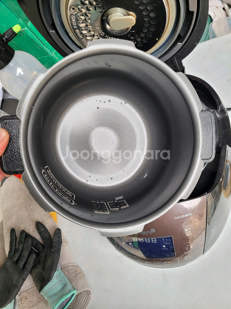 쿠첸 IH압력밥솥 6인용 전기밥솥 압력밥솥 CJH-VE--3