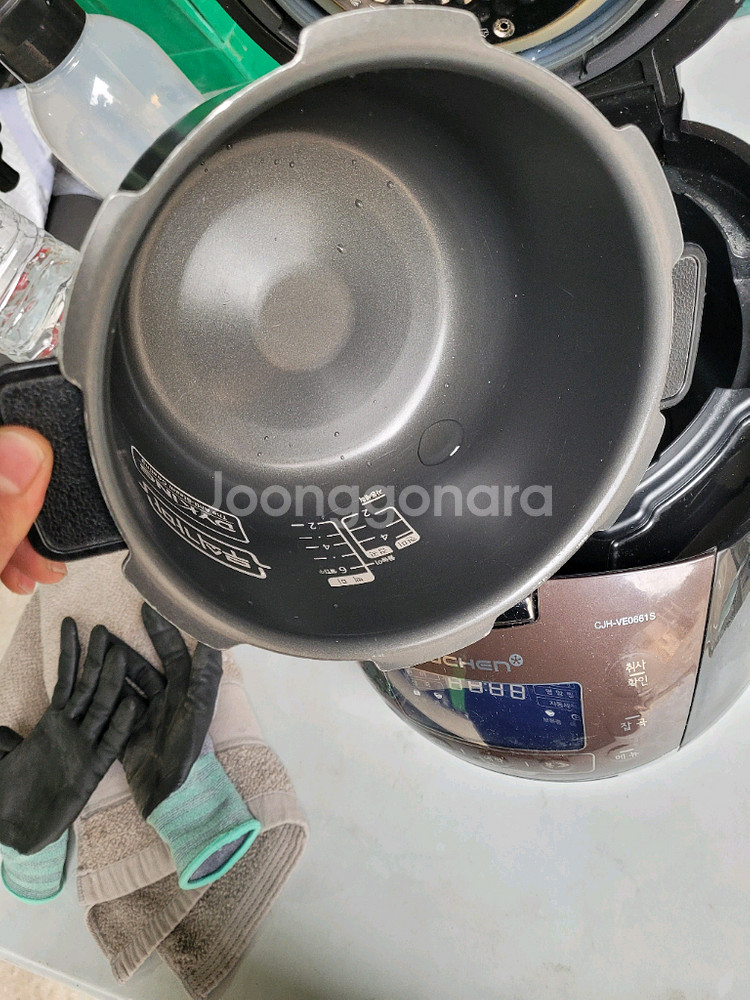 쿠첸 IH압력밥솥 6인용 전기밥솥 압력밥솥 CJH-VE--5