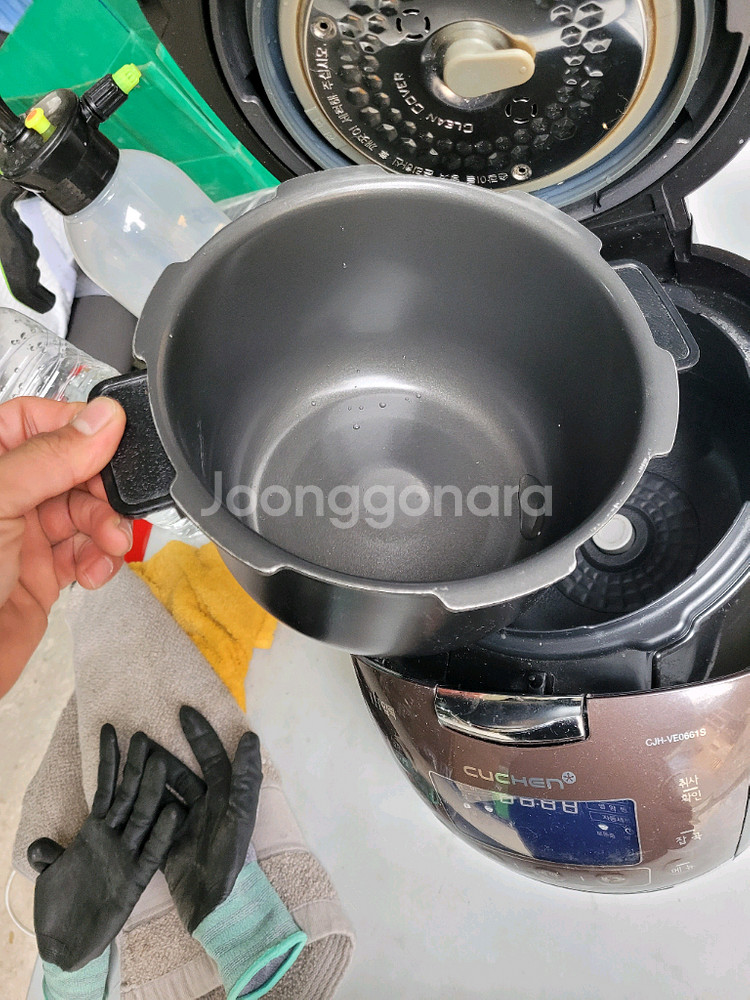 쿠첸 IH압력밥솥 6인용 전기밥솥 압력밥솥 CJH-VE--4