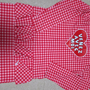 리미떼두두 체크 원피스 수영복 3xl