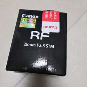 캐논 팬케잌 rf28mm f2.8 상태특 최상 30만원 판매