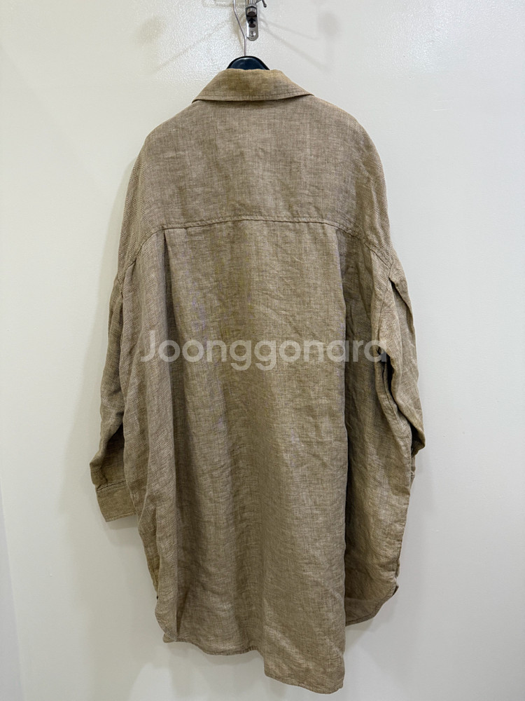 아떼바네사브루노 빅셔츠 원피스 정품--2