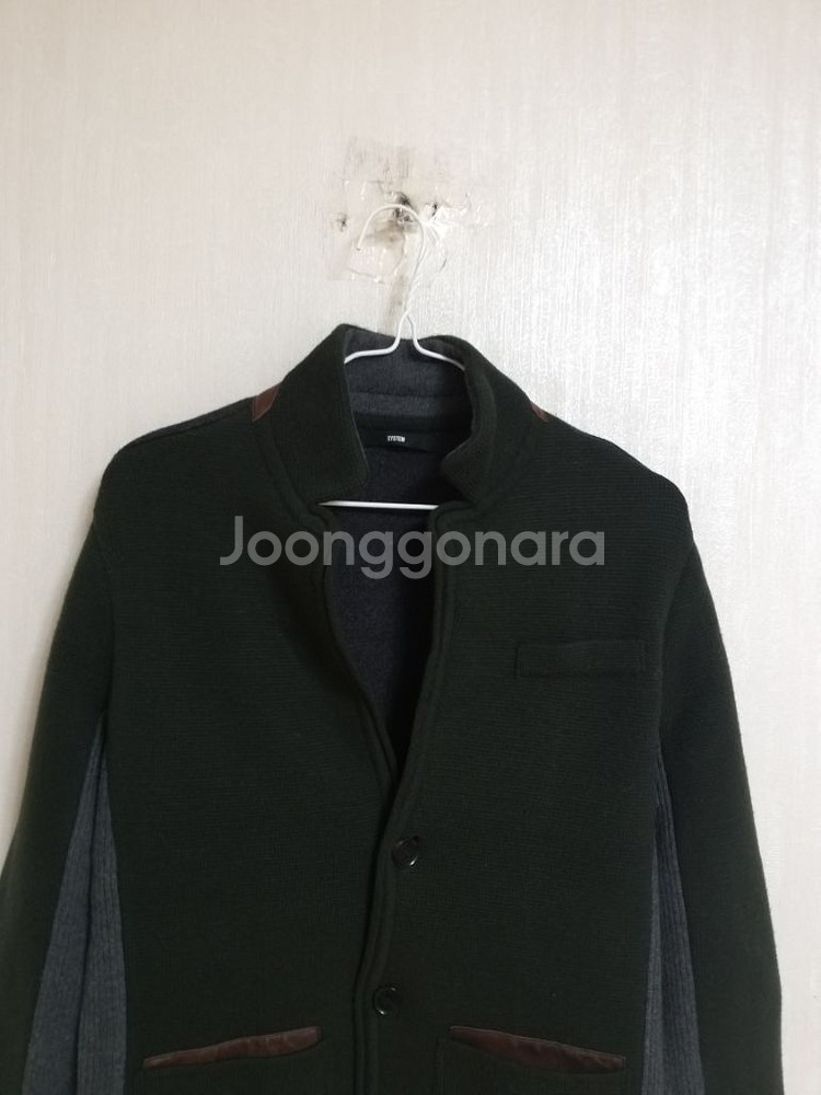 여성 시스템 울.알파카 간절기.겨울 니트자켓 (95)--4