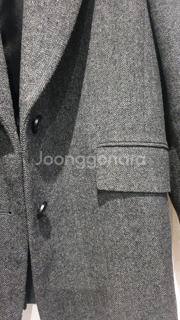 Soup 숲 헤링본 울자켓--3