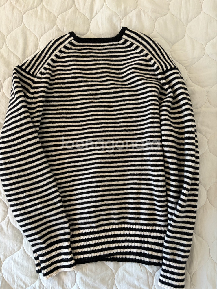 문달 스트라이프 니트--3