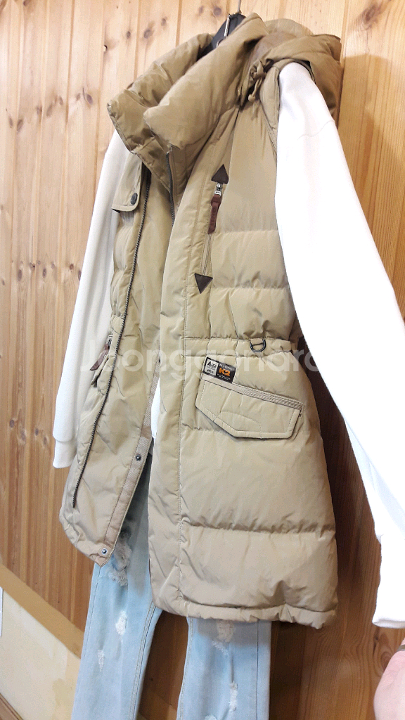 * K2 테크니컬 아웃도어 스타일다운 롱 패딩 조끼*--3