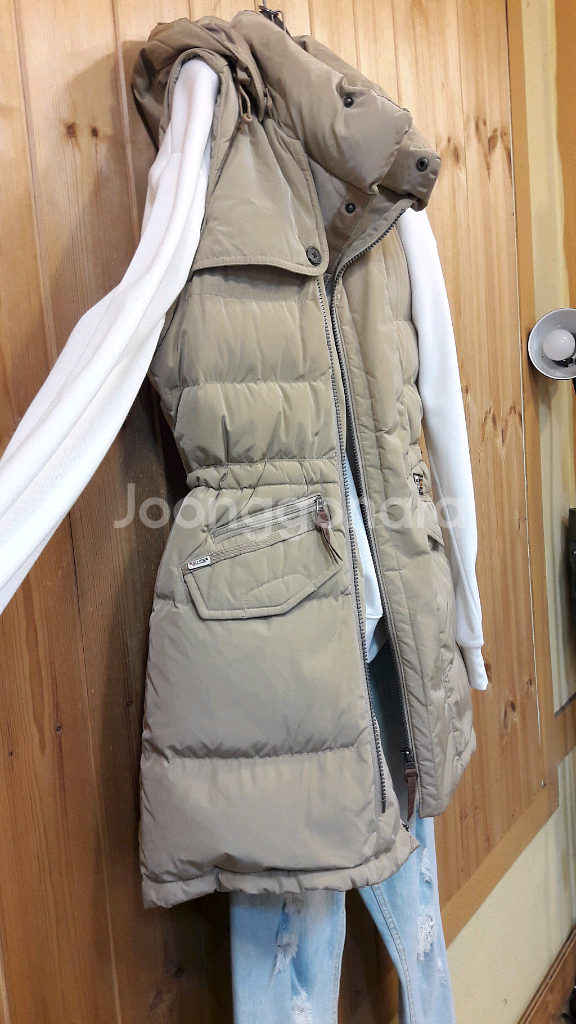 * K2 테크니컬 아웃도어 스타일다운 롱 패딩 조끼*--4