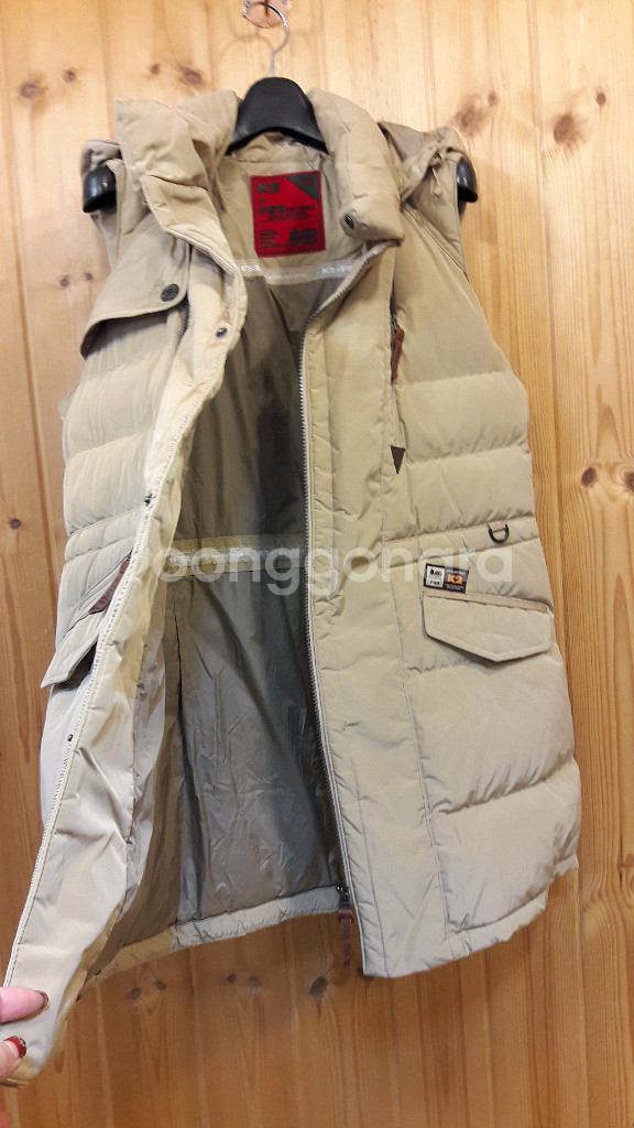 * K2 테크니컬 아웃도어 스타일다운 롱 패딩 조끼*--6