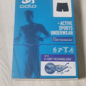 오들로 액티브 에프드라이 라이트 박서(Active F-Dry Light Boxer) 남성 (M)