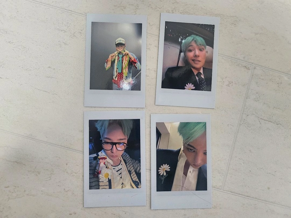 지드래곤 (지디, GD) 콘서트 20만원 구매 특전 포카 -1 (총 4장 이미지