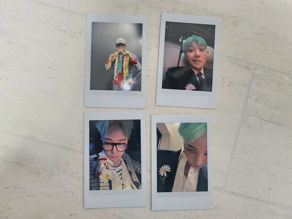 지드래곤 (지디, GD) 콘서트 20만원 구매 특전 포카 -1 (총 4장 이미지