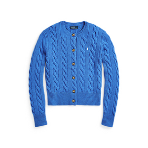 폴로 랄프로렌 우먼 케이블 니트 가디건