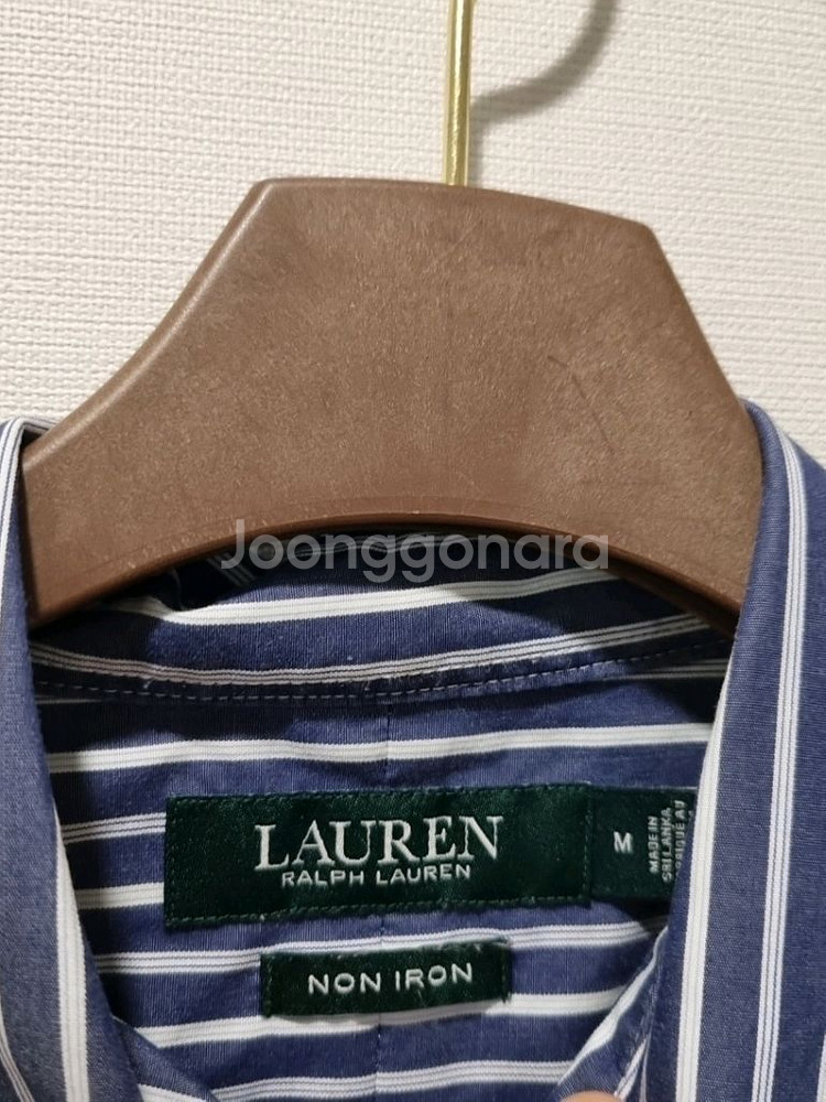 Lauren Ralph Lauren 랄프로렌 스트라이프 셔츠 (M)--3
