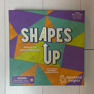 멘사 선정 Shapes Up 보드게임