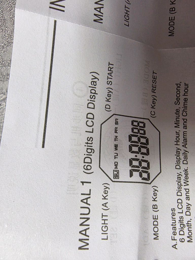 디지털 스포츠 시계--5