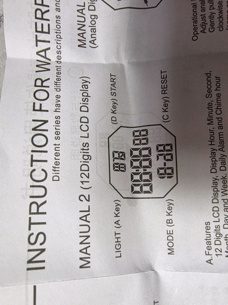 디지털 스포츠 시계--6