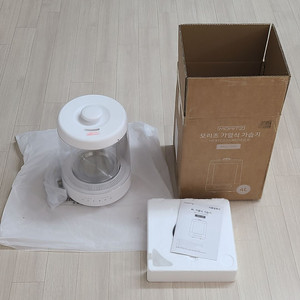 모리츠 루미글래스 가열식 가습기 4L