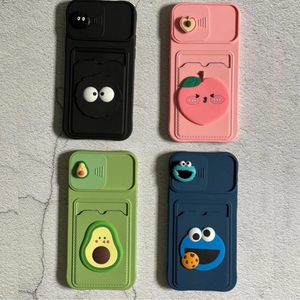 [새제품] 귀여운 아이폰 카드수납 케이스 - 12프로, 13미니, 13, 13프로, 14프로만 가능