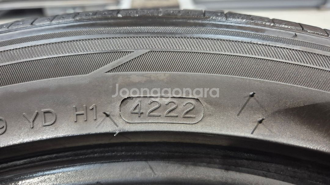 중고 타이어 235 45 18 한국 타이어 키너지EX 2354518--6