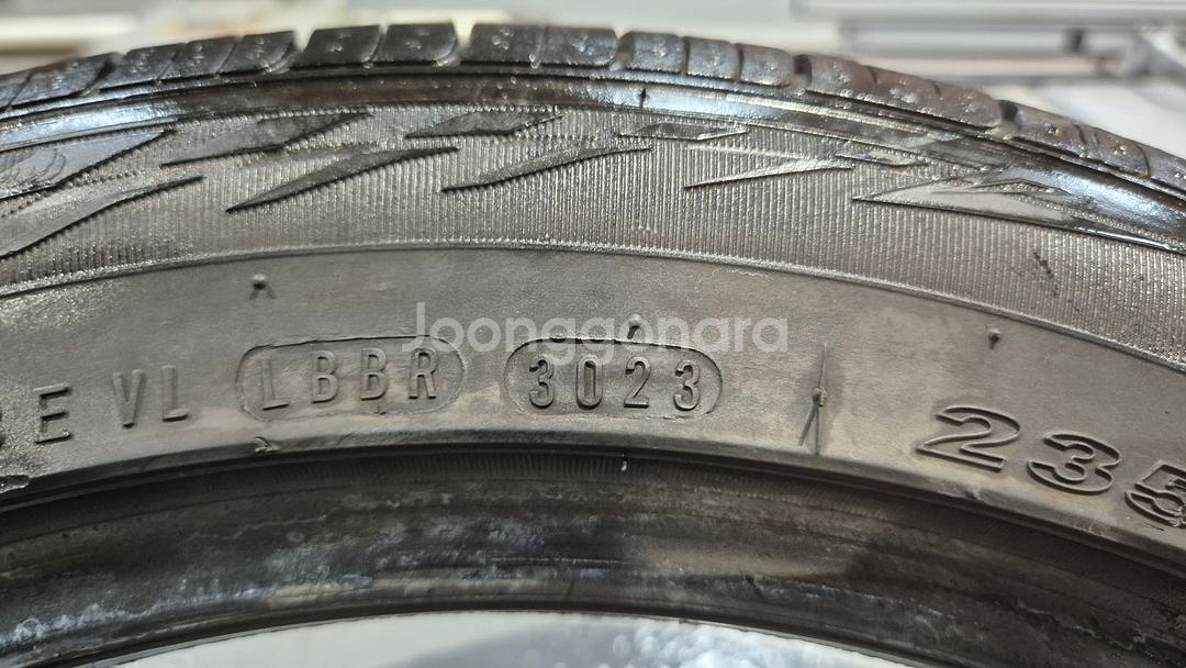 중고 타이어 235 45 18 넥센 엔프리즈 AH8 2354518--7