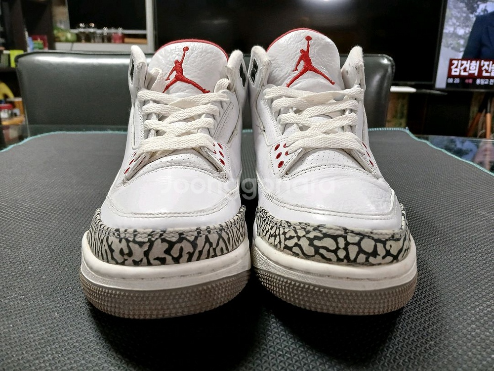 나이키 에어 조던3 화이트 시멘트 255~260(택260)--0