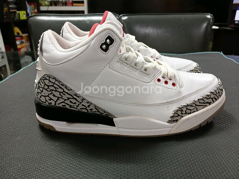 나이키 에어 조던3 화이트 시멘트 255~260(택260)--3