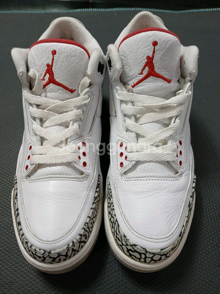 나이키 에어 조던3 화이트 시멘트 255~260(택260)--4