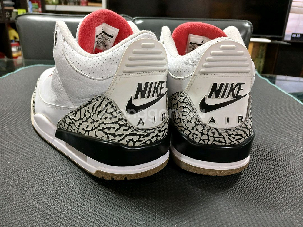 나이키 에어 조던3 화이트 시멘트 255~260(택260)--5